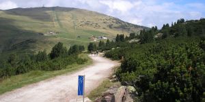 Bild einer Berglandschaft rund ums Rittner Horn
