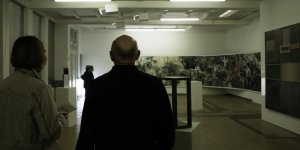 Georg Gleiwitz ' 'o.T. 11.12.2009', Öl auf Leinwand. Foto: Jacob Birken