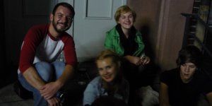 Alles steht, die Crew strahlt - UnheilBar goes Disco