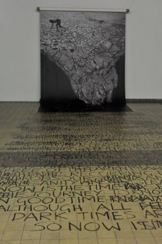 "Aesthetics of Uprising" - Ansicht der ersten Version. Foto: Peter Empl